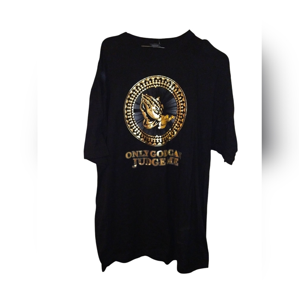 Only God Can Judge Me Praying Hands T-shirt Tee Men's
